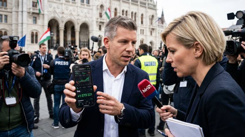 Magyar Péter bemutatja a hozamot